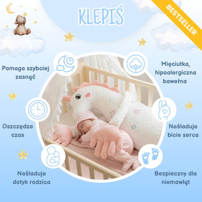 Klepiś Duży Jednorożec - Usypiająca Łapka Dla Dzieci