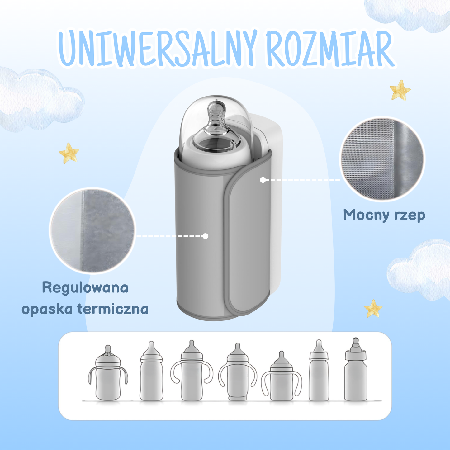 Mleczuś - Przenośny Podgrzewacz do Mleka