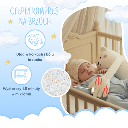 Klepiś Duży Miś - Usypiająca Łapka Dla Dzieci