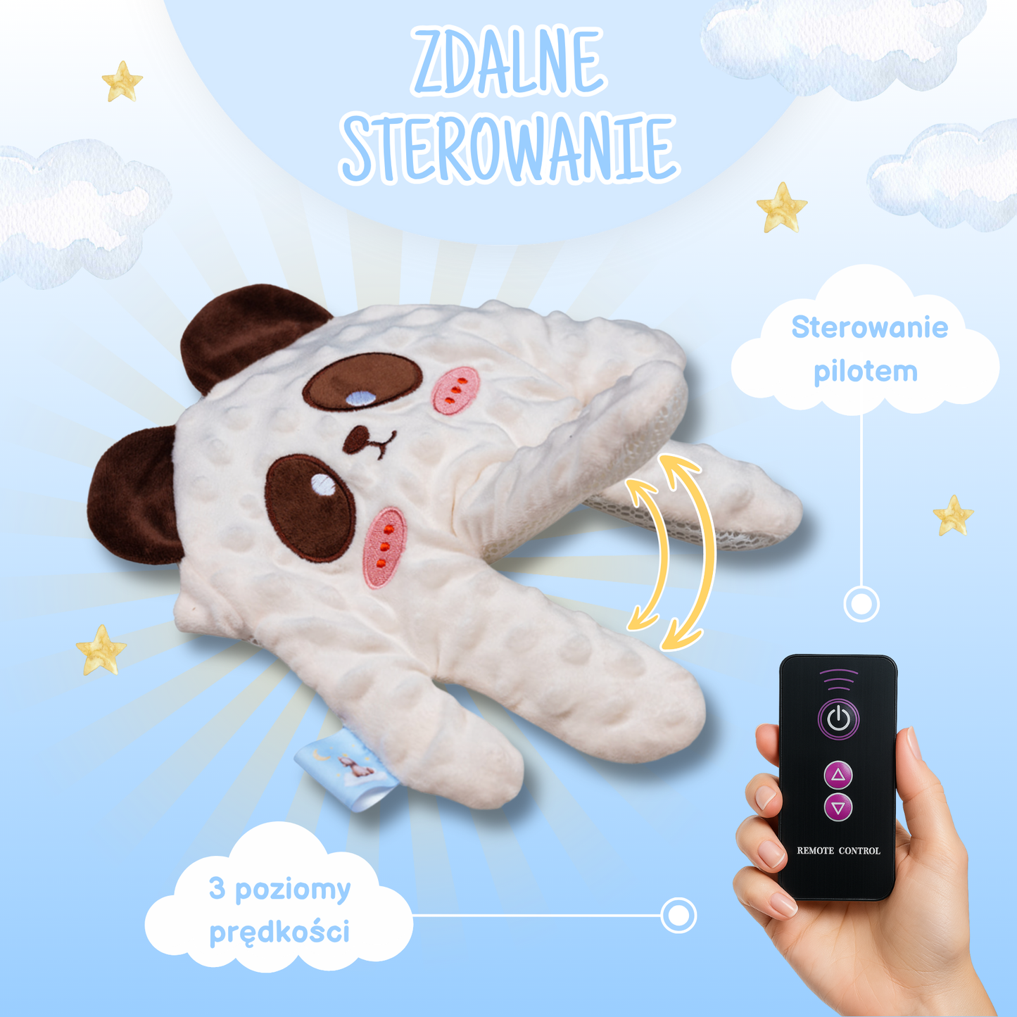 Klepiś Króliczek - Usypiająca Łapka Dla Dzieci