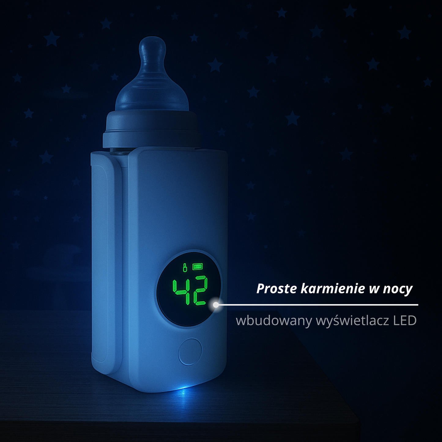 Mleczuś - Przenośny Podgrzewacz do Mleka