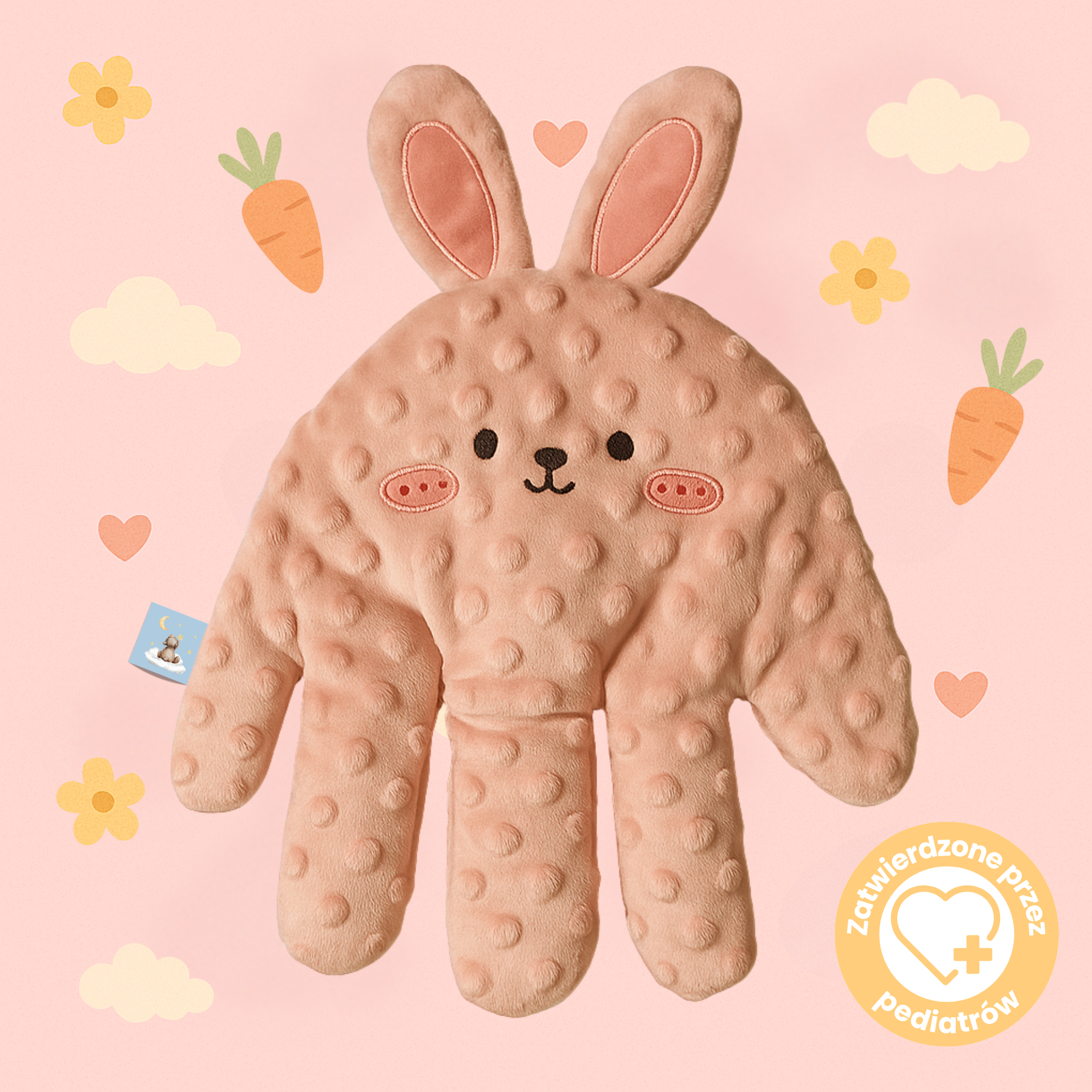 Klepiś Króliczek - Usypiająca Łapka Dla Dzieci