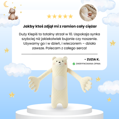 Klepiś Duży Jednorożec - Usypiająca Łapka Dla Dzieci