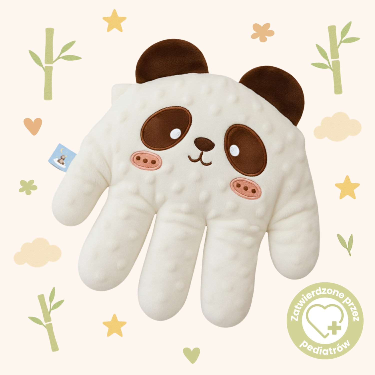Klepiś Panda - Usypiająca Łapka Dla Dzieci