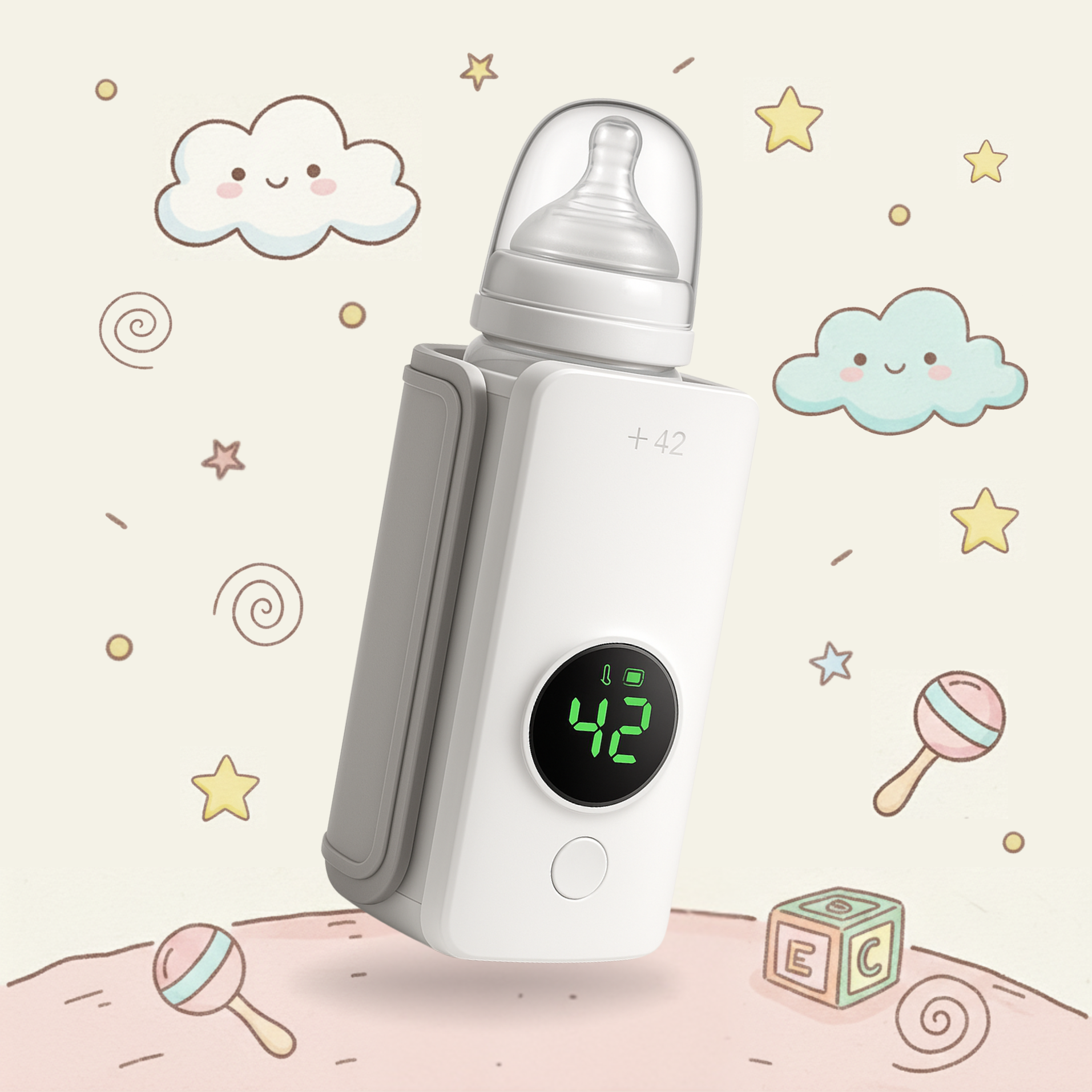 Mleczuś - Przenośny Podgrzewacz do Mleka