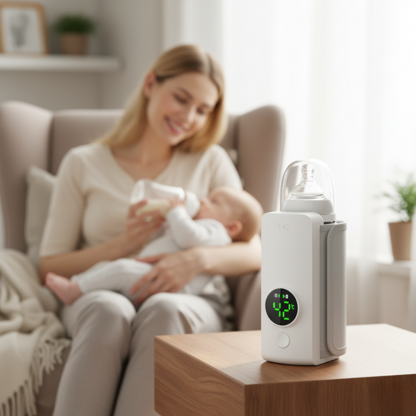 Mleczuś - Przenośny Podgrzewacz do Mleka